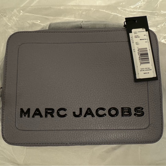 Marc Jacobs The Textured Logo Box Shoulder Bag - Picture 10 of 13